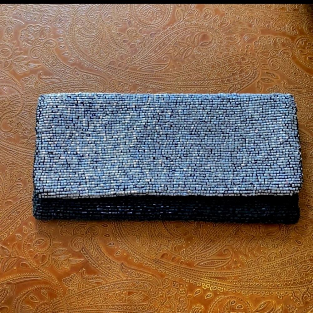 Double color Moyna clutch